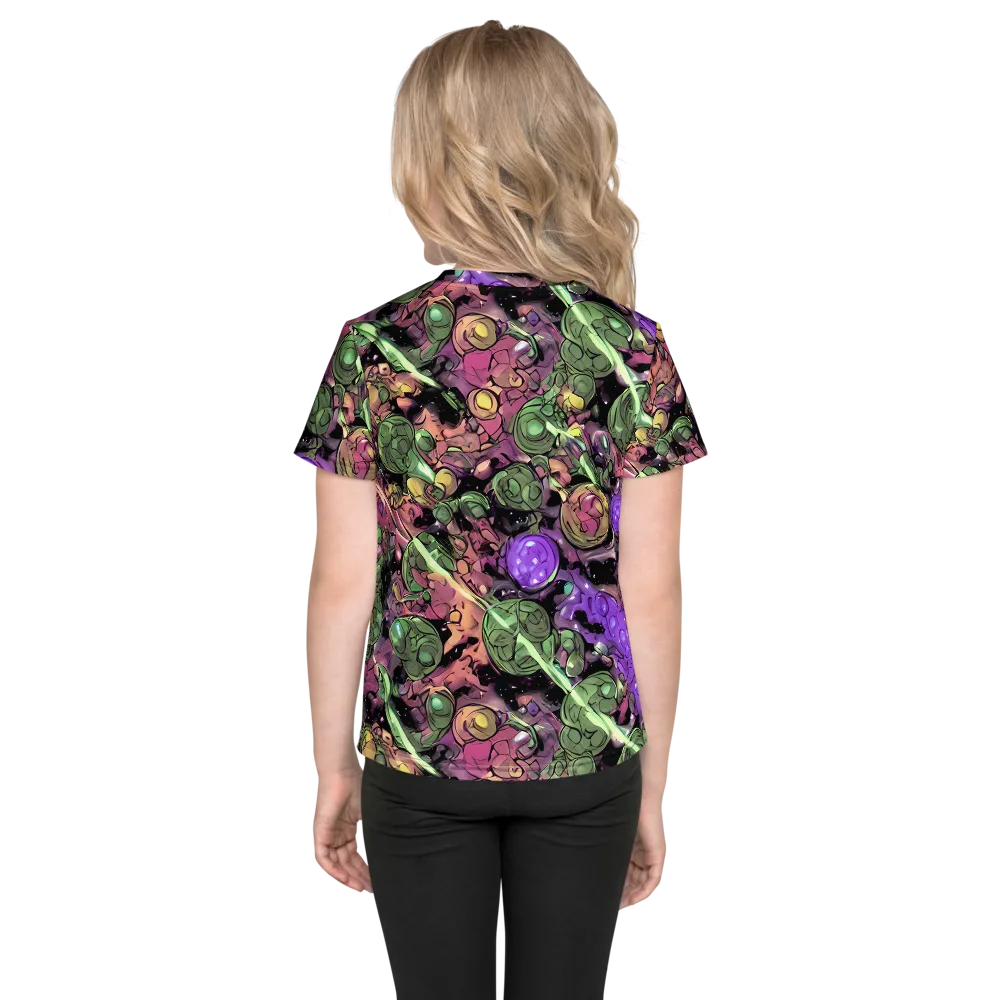 Violet Organica on Kids Crew Neck T-Shirt — Back