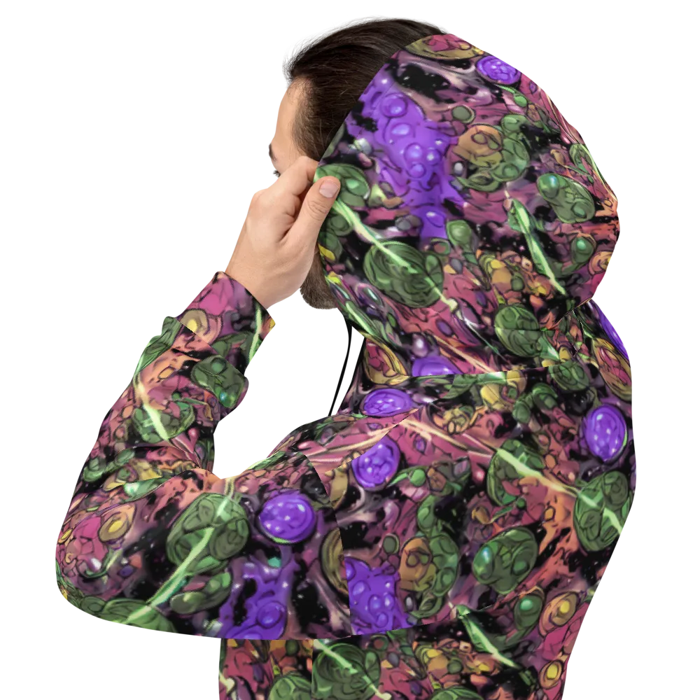 Violet Organica on Hoodie — Back