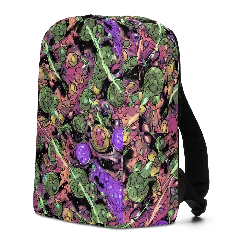Violet Organica on Minimalist Backpack — Left