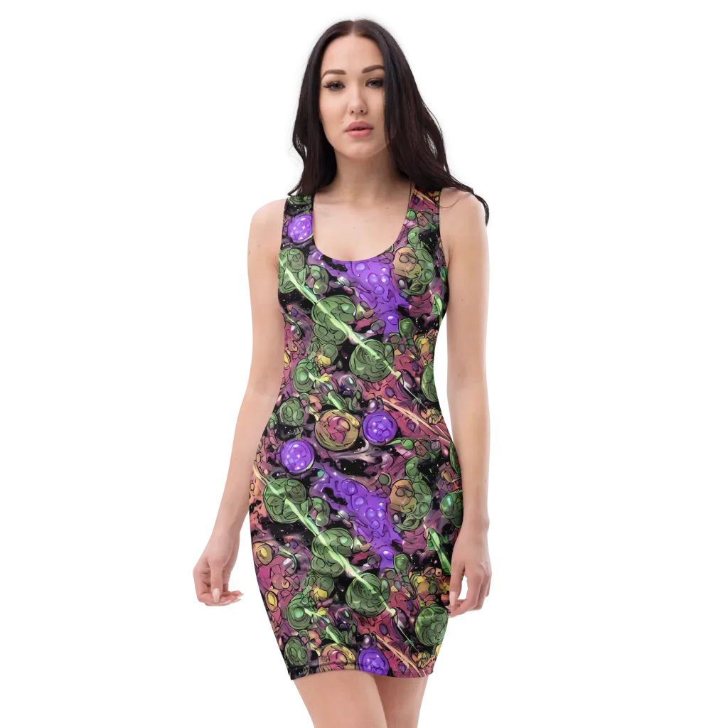 Violet Organica on Bodycon Dress — Front