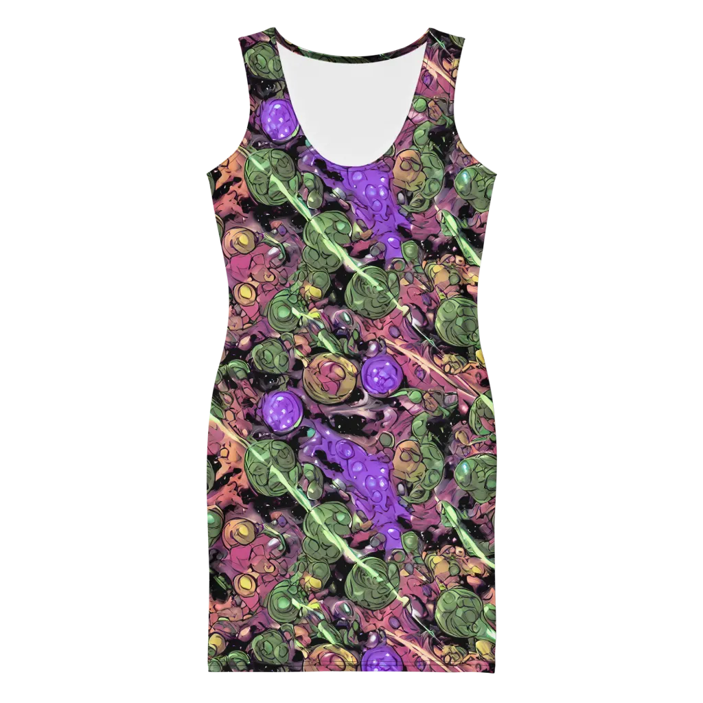 Violet Organica on Bodycon Dress — Front