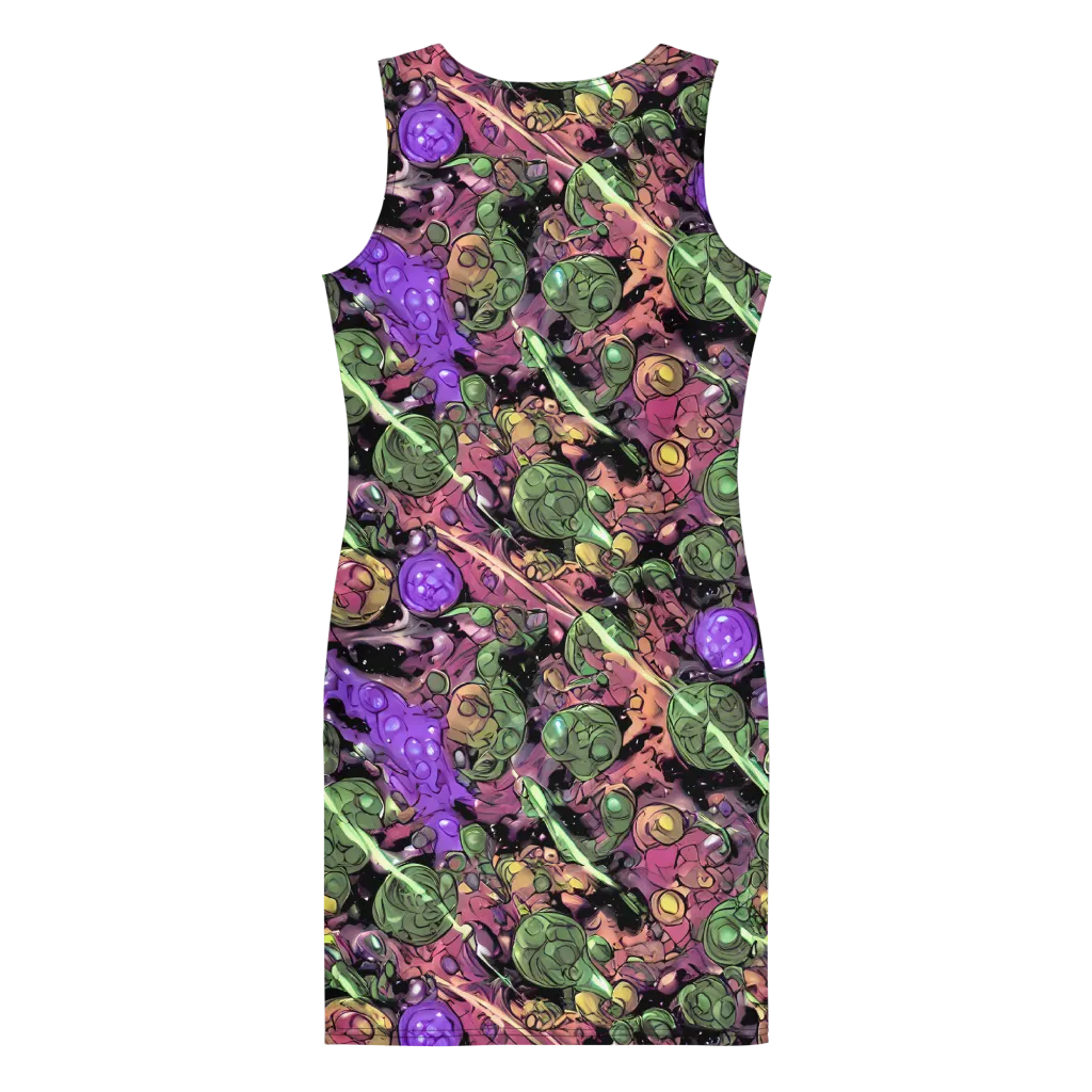 Violet Organica on Bodycon Dress — Back