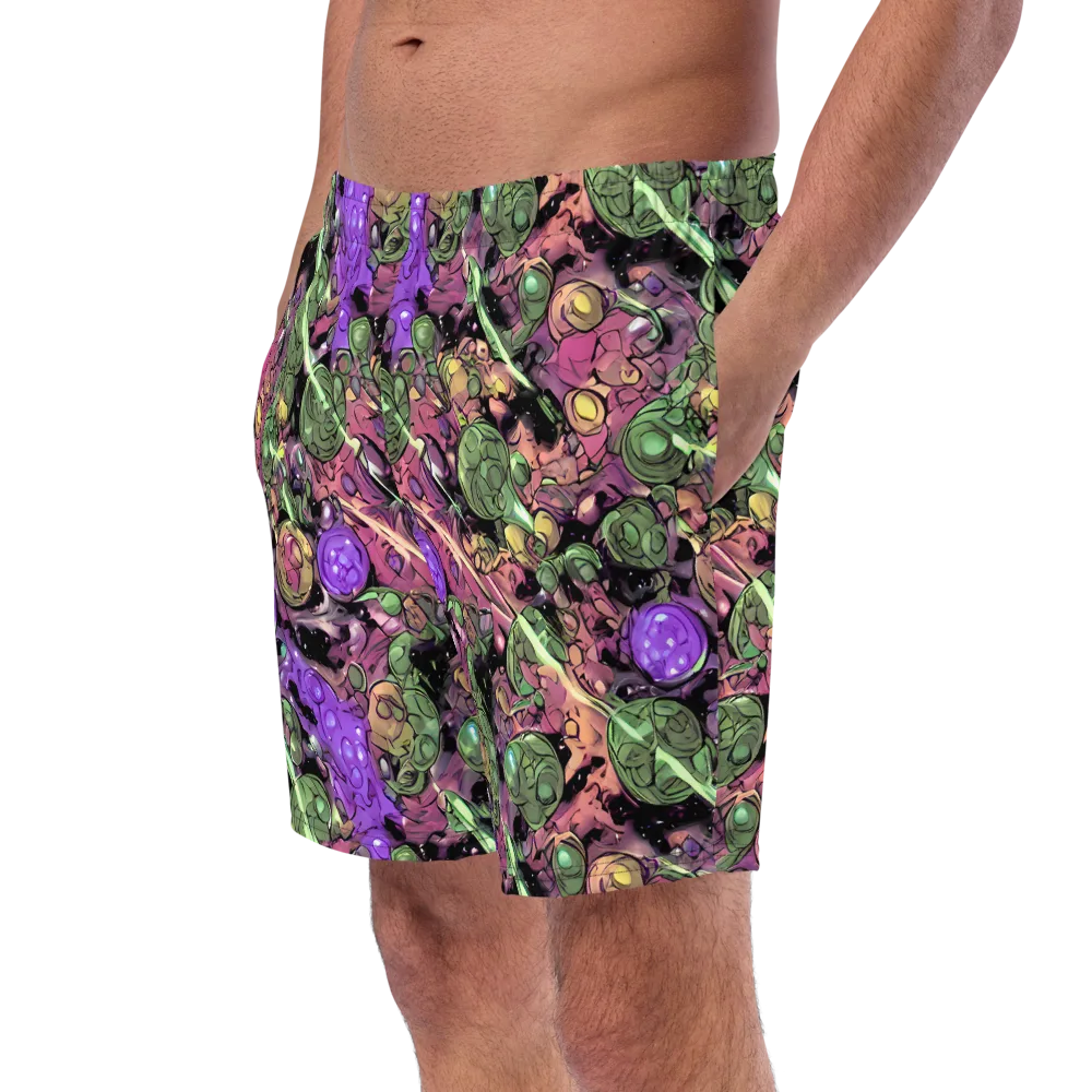 Violet Organica on Swim Trunks — Left Front
