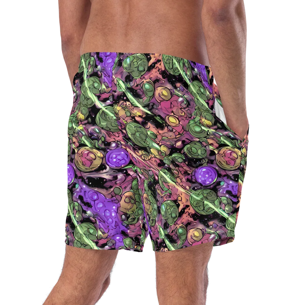 Violet Organica on Swim Trunks — Right Back