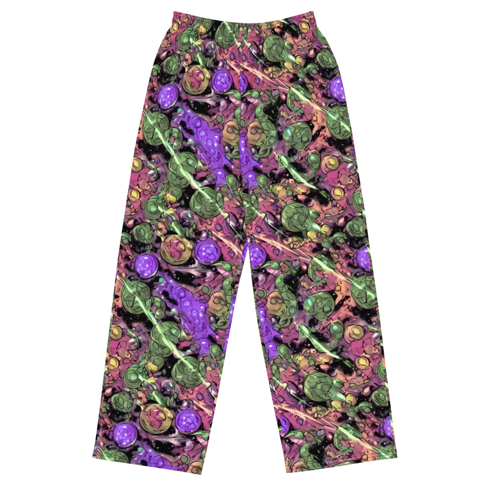 Violet Organica on Wide-Leg Pants — Front