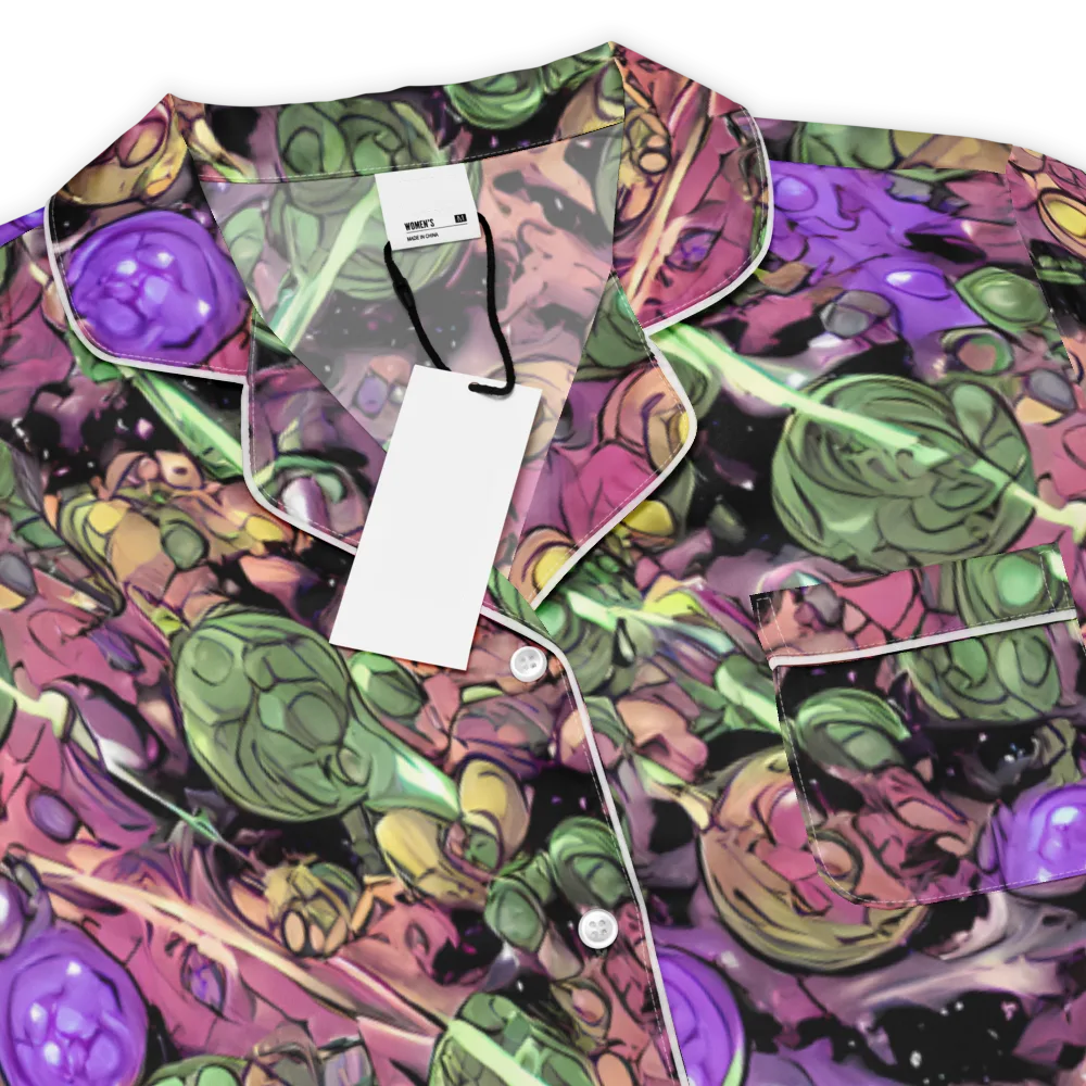 Violet Organica on Women's Short Sleeve Pajama Top — Product details