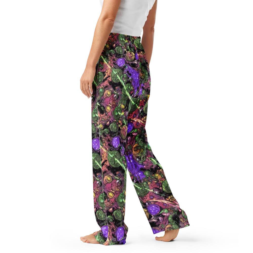 Violet Organica on Women's Pajama Pants — Left