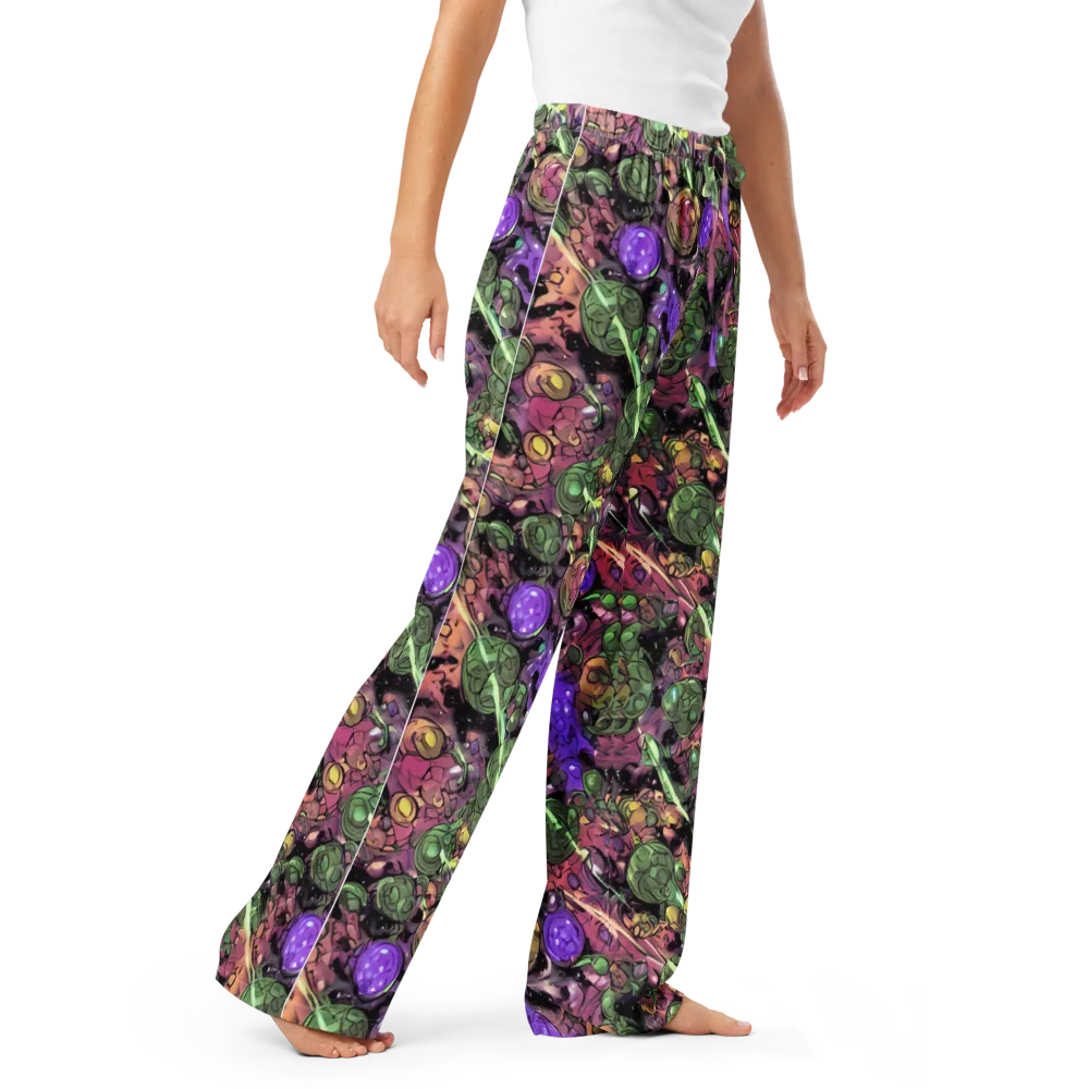 Violet Organica on Women's Pajama Pants — Right Front