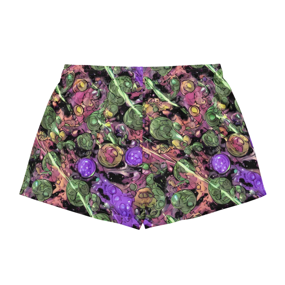 Violet Organica on Women's Pajama Shorts — Back
