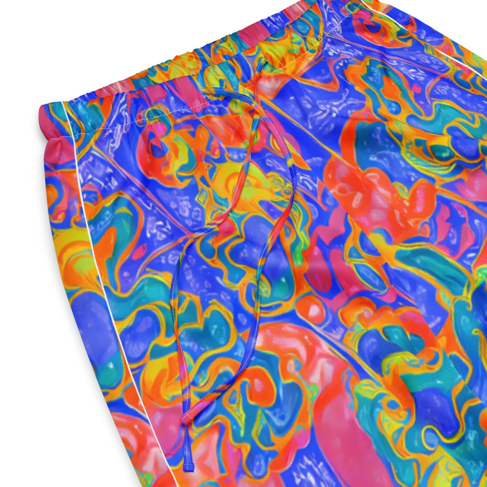Flamewave Mosaic on Women's Pajama Pants — Product details
