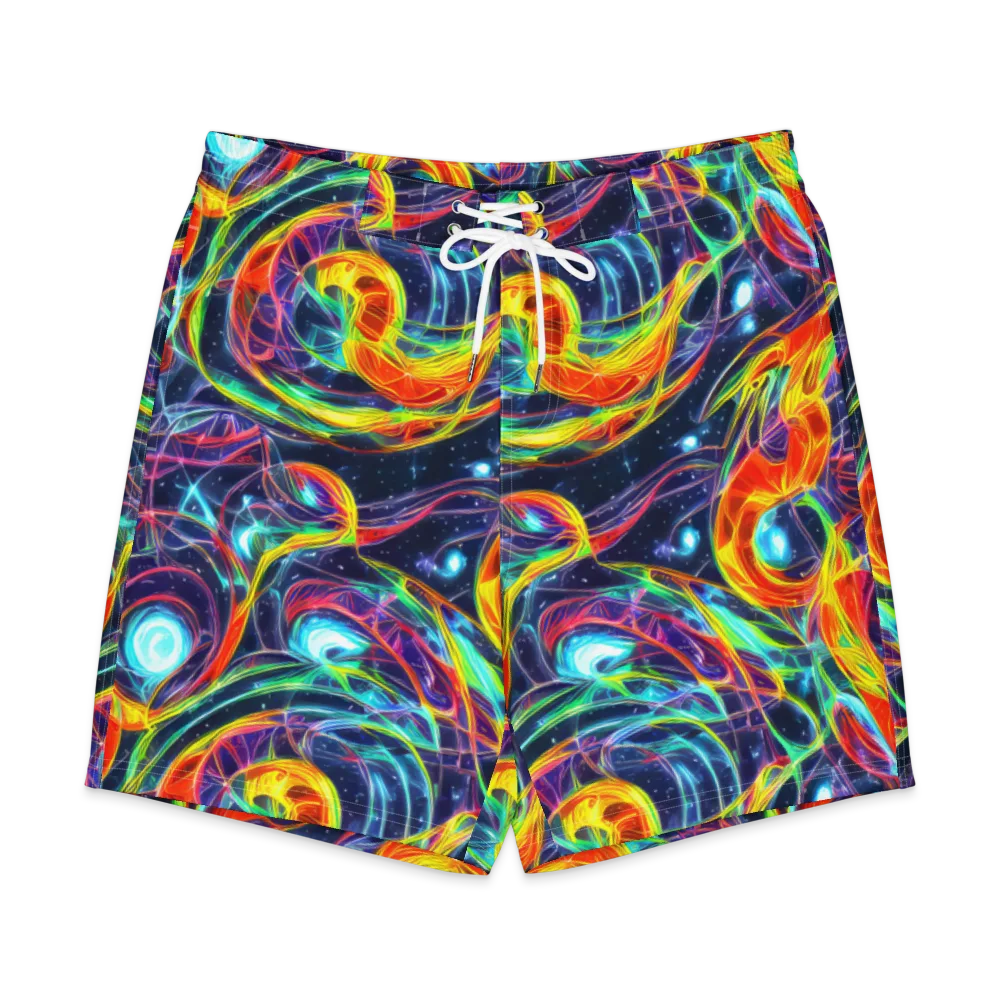 Nova Tide on Men's Board Shorts — Front