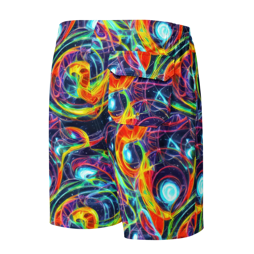 Nova Tide on Men's Board Shorts — Back