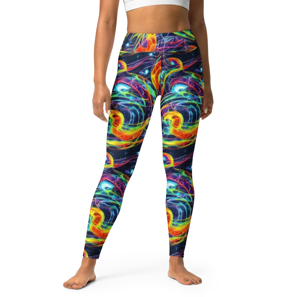 Nova Tide on Yoga Leggings — Front