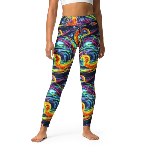 Nova Tide on a Yoga Leggings