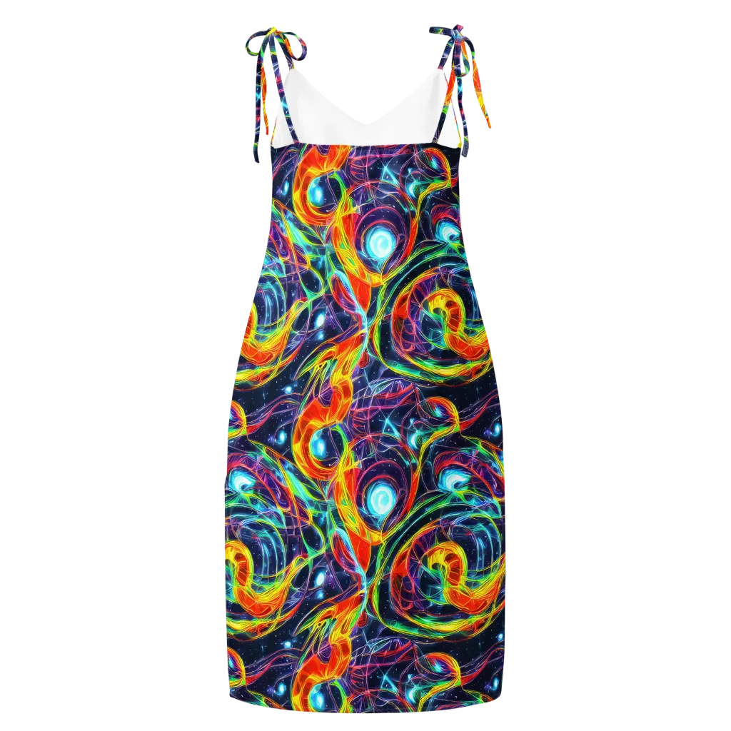 Nova Tide on Slip Dress — Back