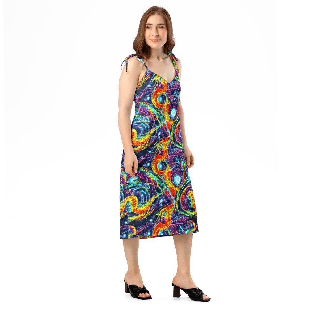 Nova Tide on Slip Dress — Right Front