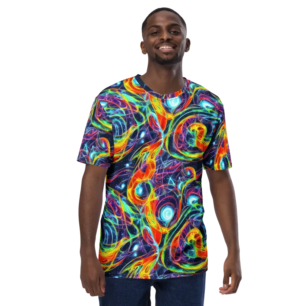 Nova Tide on Men's Crew Neck T-Shirt — Front