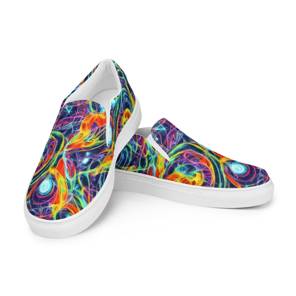Nova Tide on Women's Slip-On Canvas Shoes — Left Front