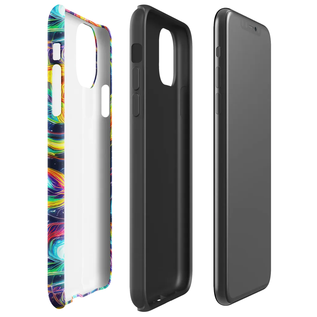 Nova Tide on Tough Case for iPhone® — Right