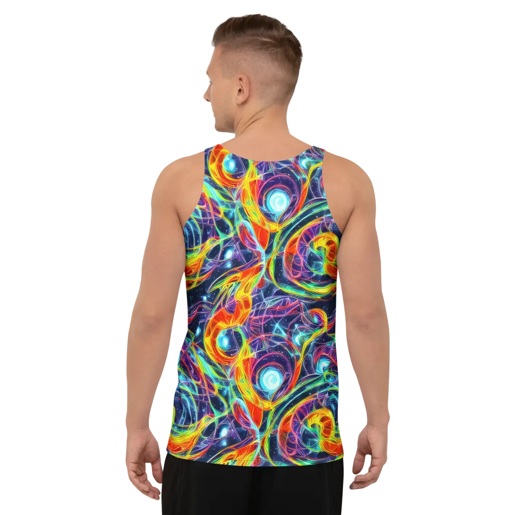 Nova Tide on Men's Tank Top — Back