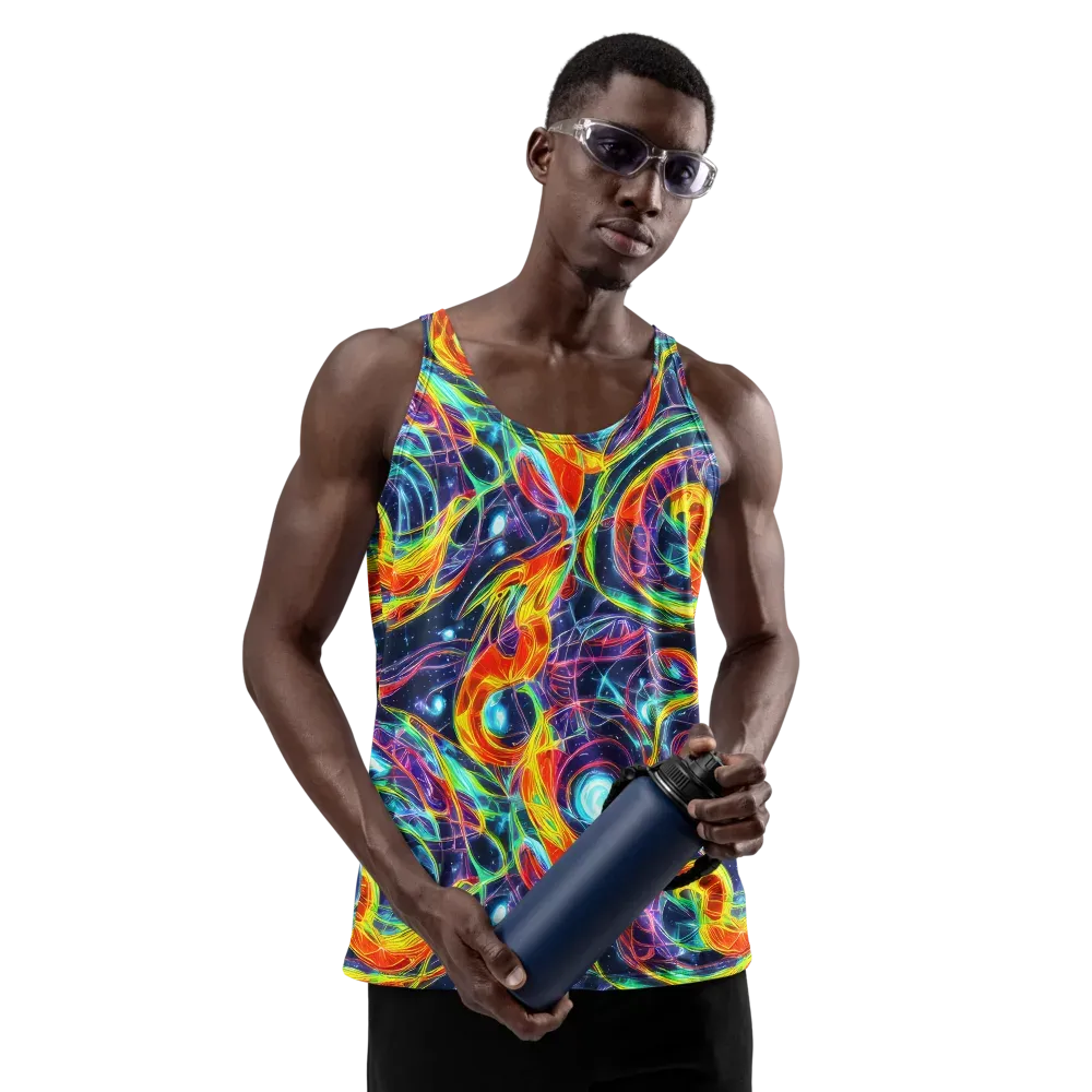 Nova Tide on Men's Tank Top — Front