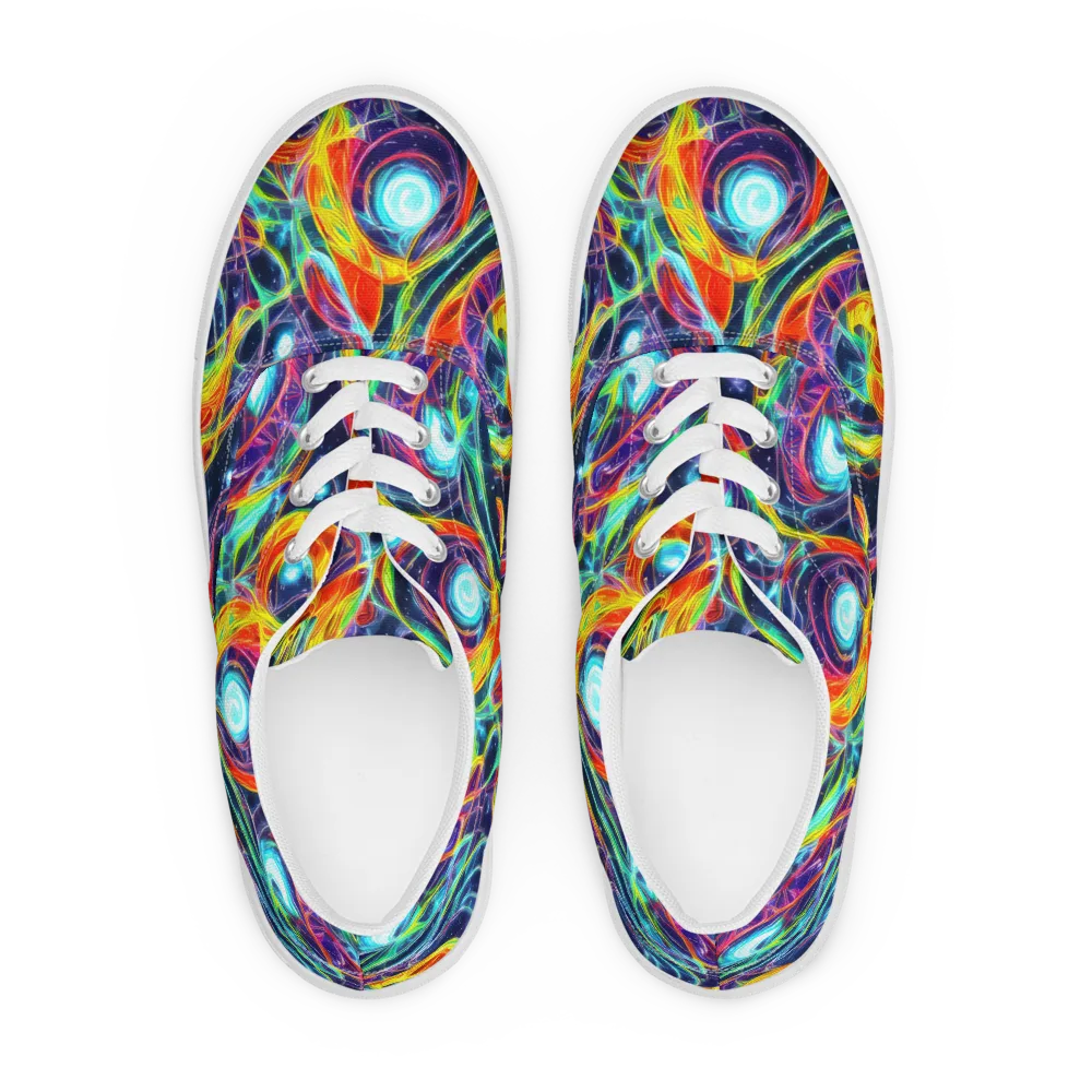 Nova Tide on Men's Lace-Up Canvas Shoes — Front