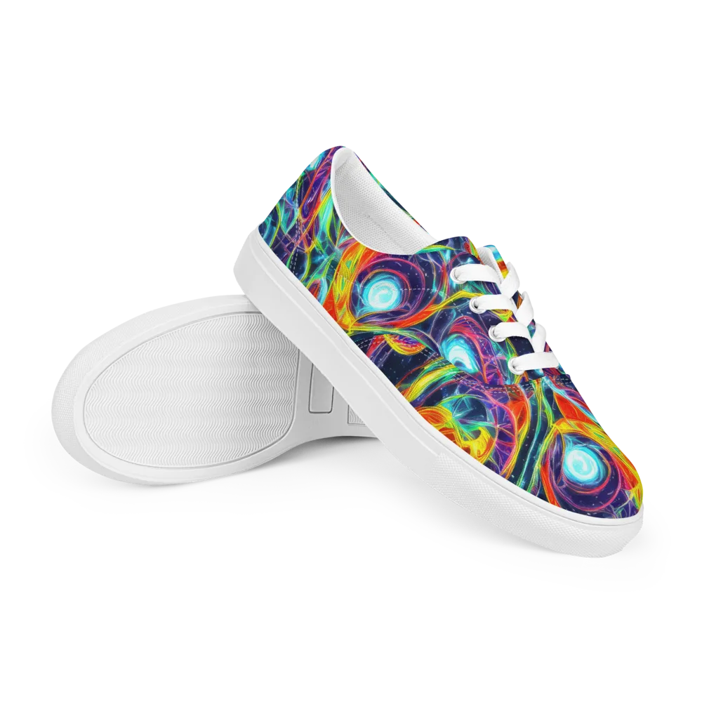 Nova Tide on Men's Lace-Up Canvas Shoes — Right Front