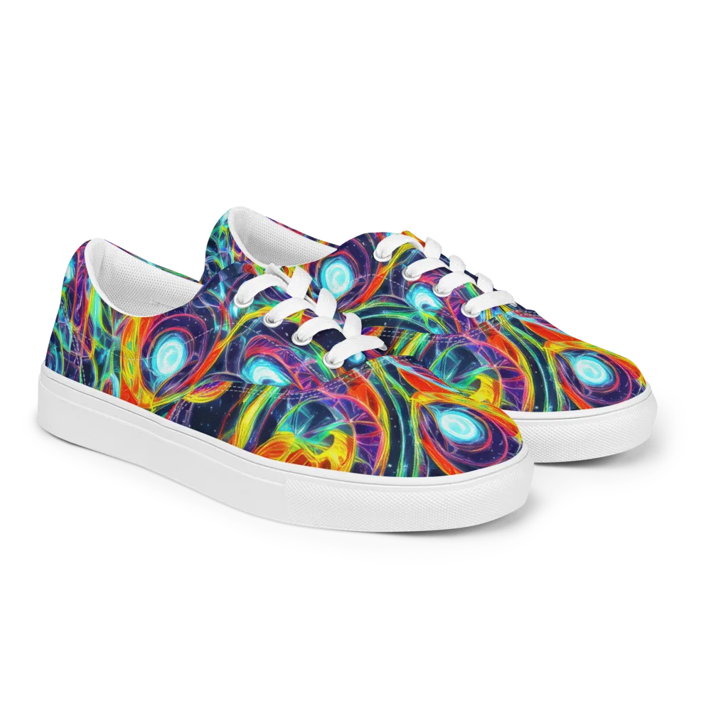 Nova Tide on Men's Lace-Up Canvas Shoes — Right Front