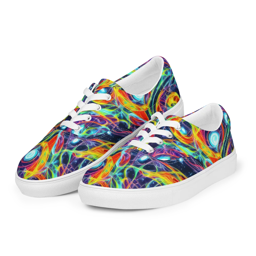 Nova Tide on Men's Lace-Up Canvas Shoes — Left Front