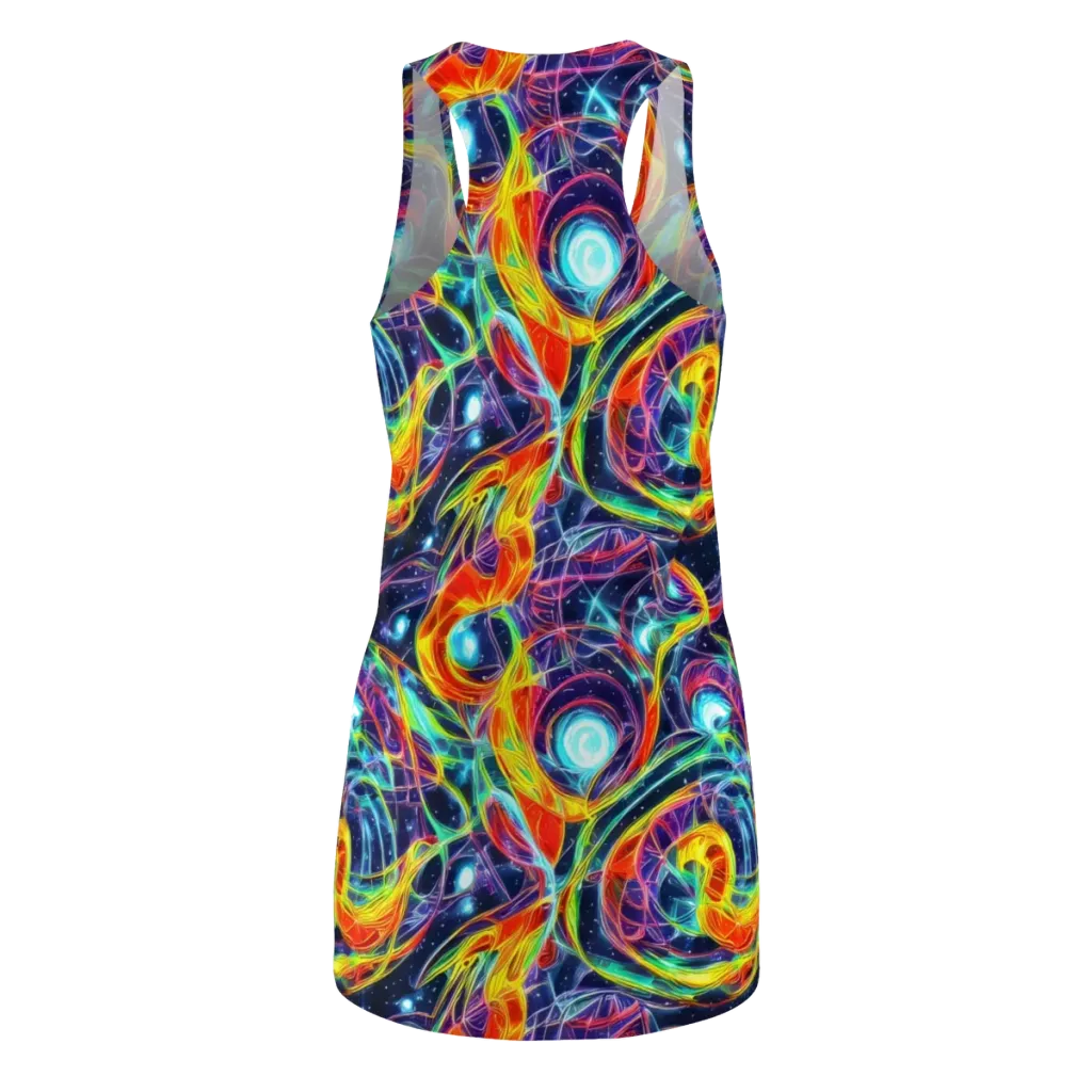Nova Tide on Racerback Dress — Back