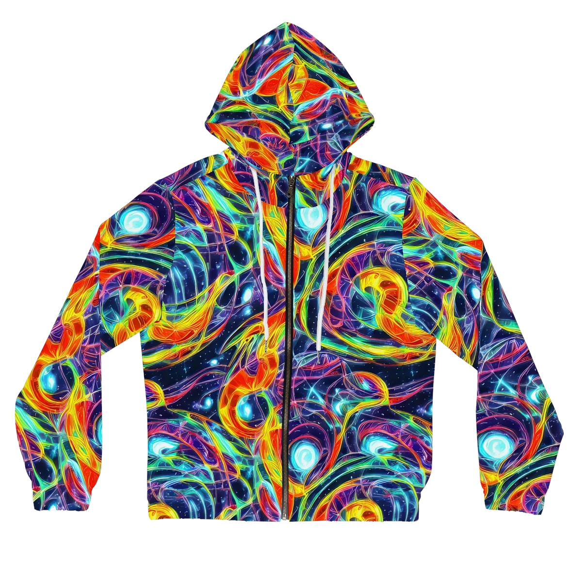 Nova Tide on Women's Full-Zip Hoodie — Front