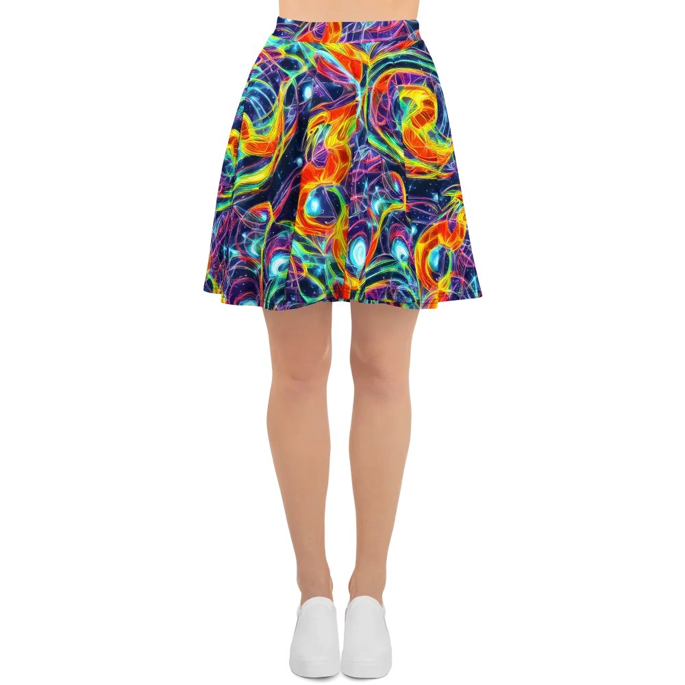 Nova Tide on Skater Skirt — Front