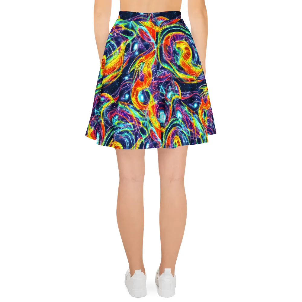 Nova Tide on Skater Skirt — Back
