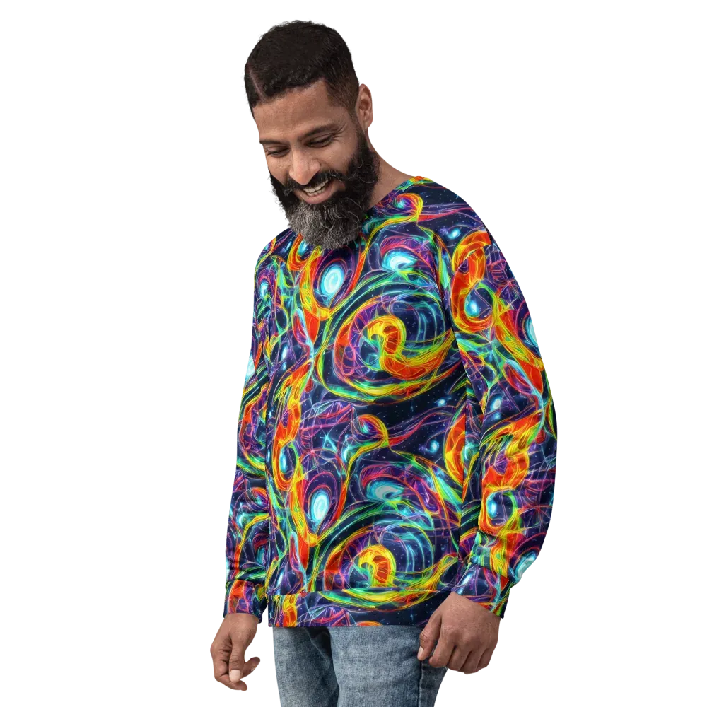 Nova Tide on Sweatshirt — Left Front