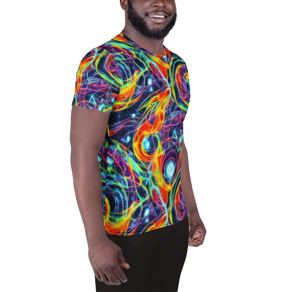 Nova Tide on Men's Athletic T-Shirt — Right