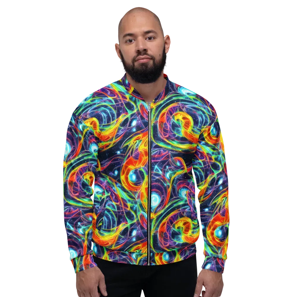 Nova Tide on Bomber Jacket — Front