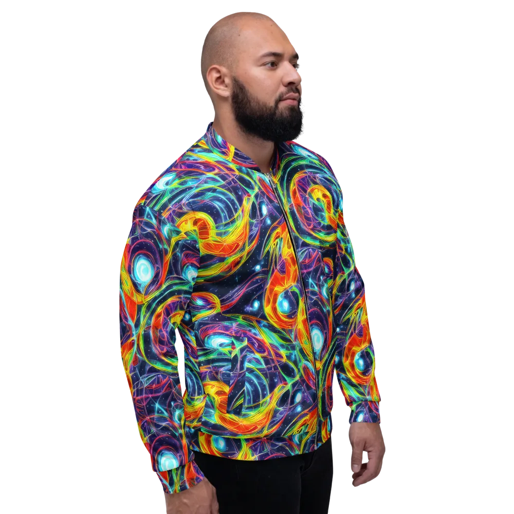 Nova Tide on Bomber Jacket — Right