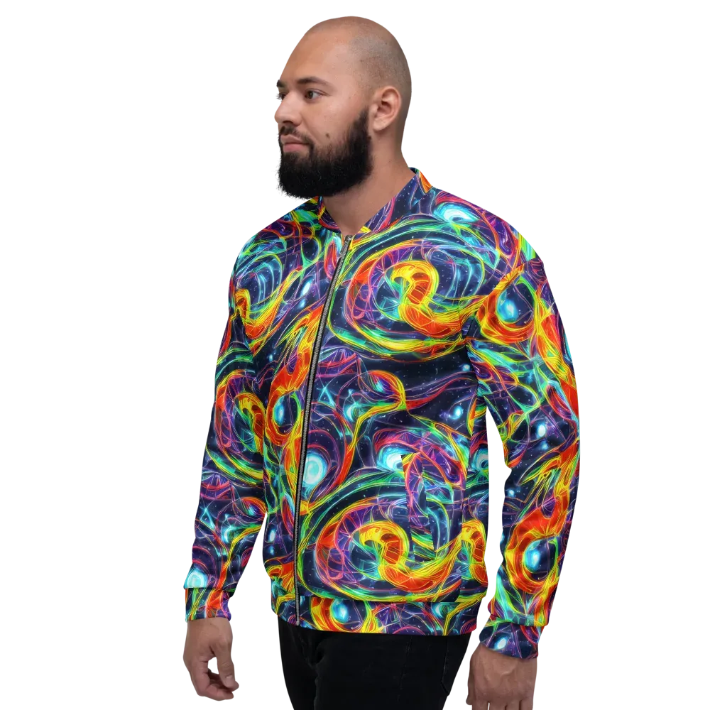Nova Tide on Bomber Jacket — Left