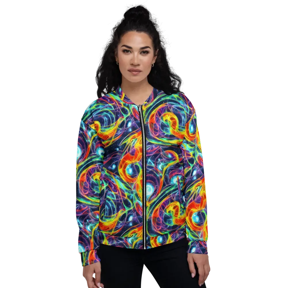 Nova Tide on Bomber Jacket — Front