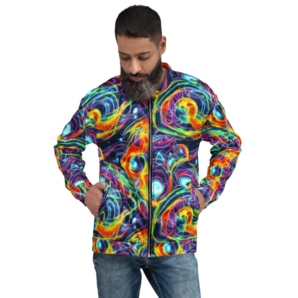 Nova Tide on Bomber Jacket — Front