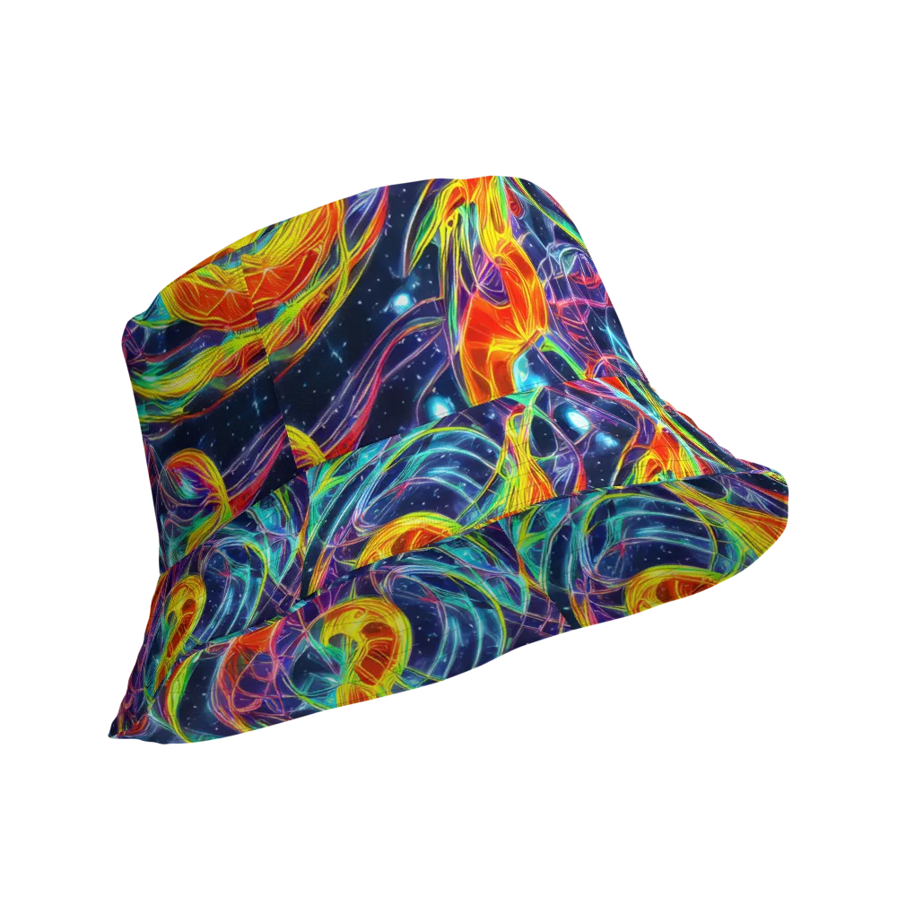 Nova Tide on Reversible Bucket Hat — Product details Outside