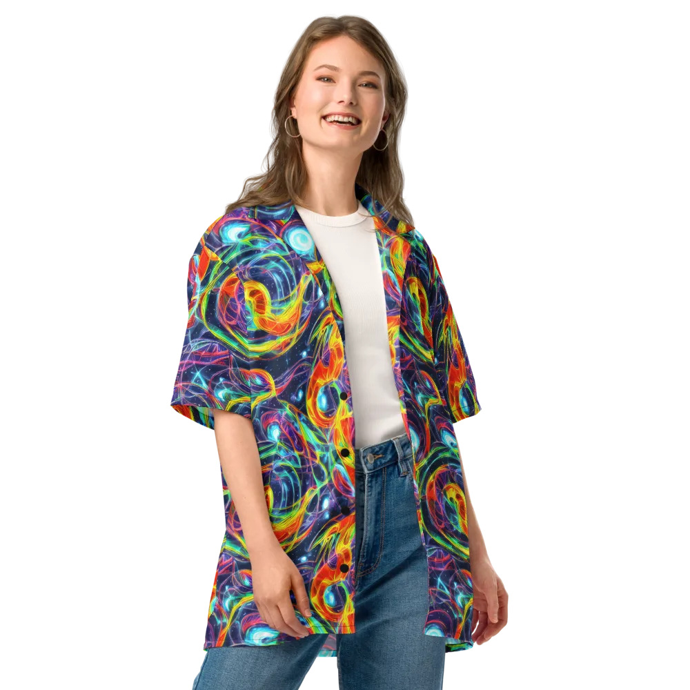 Nova Tide on Button Shirt — Front