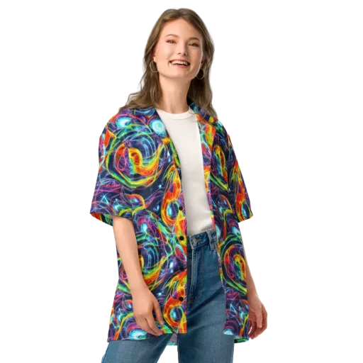 Nova Tide on a Button Shirt
