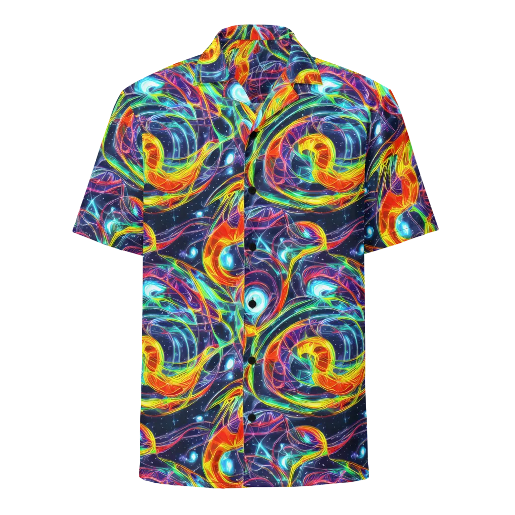 Nova Tide on Button Shirt — Front