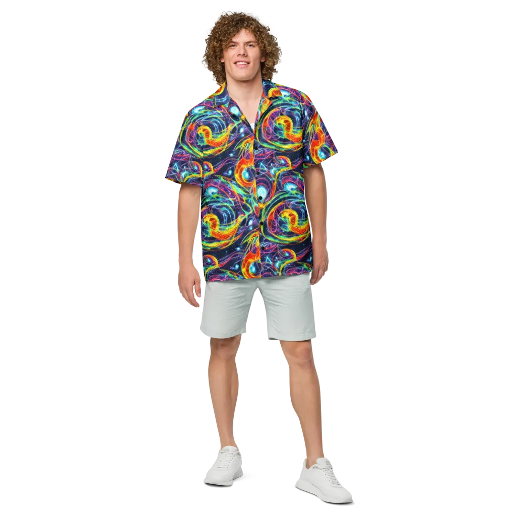 Nova Tide on Button Shirt — Front