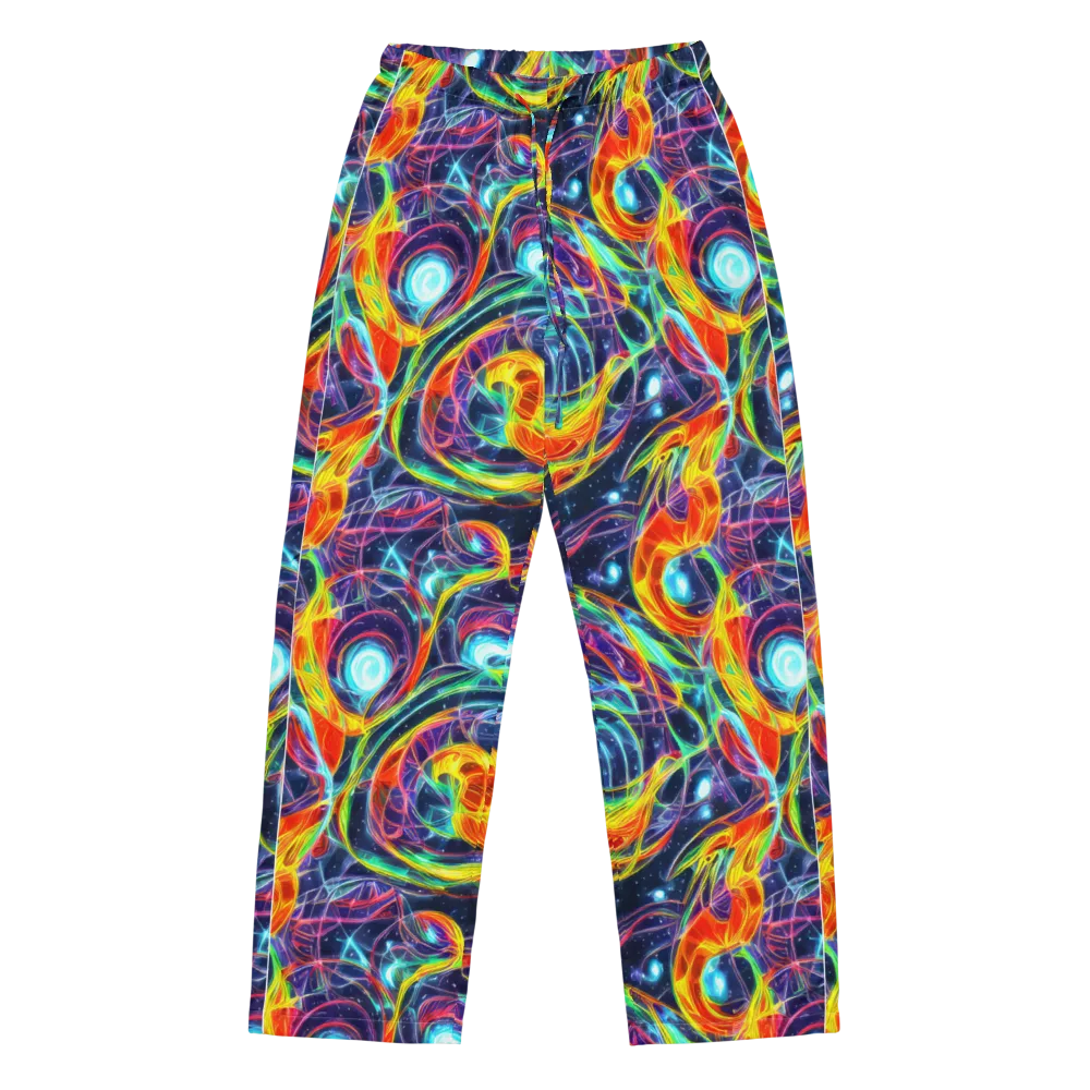 Nova Tide on Women's Pajama Pants — Front