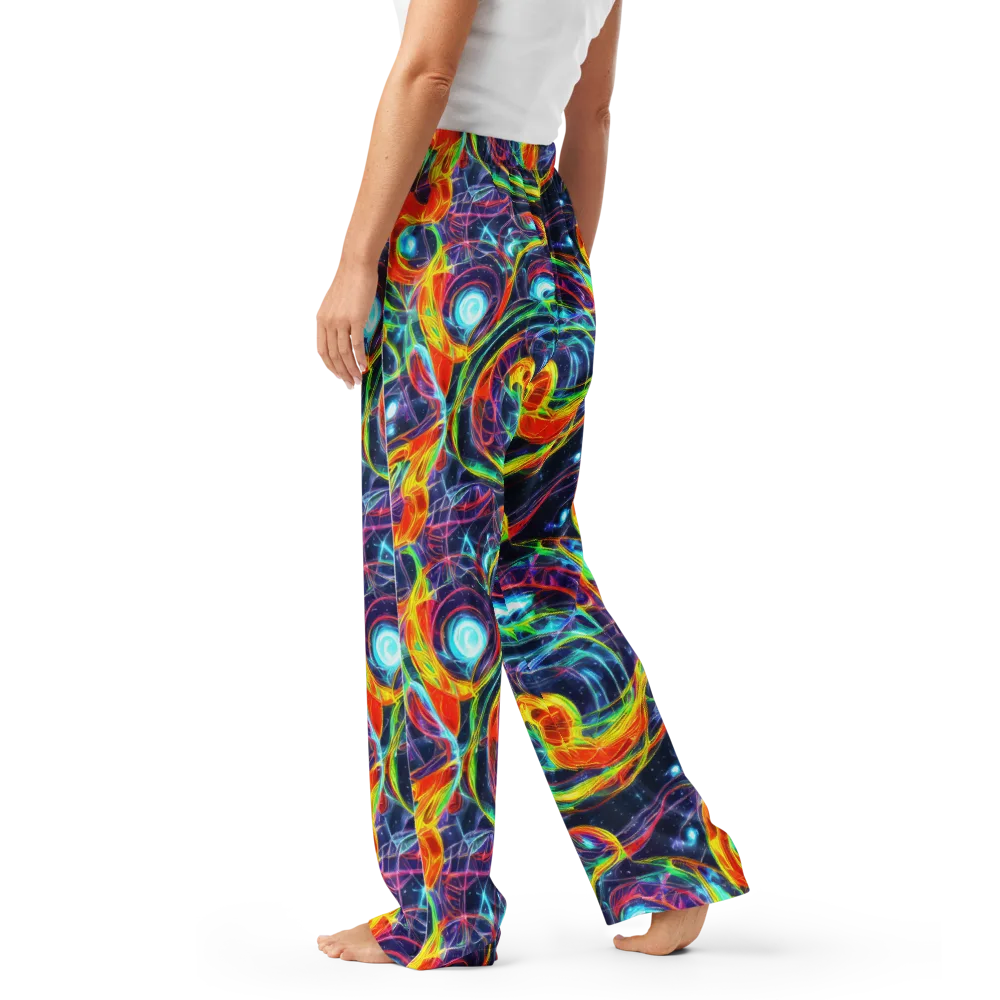Nova Tide on Women's Pajama Pants — Left