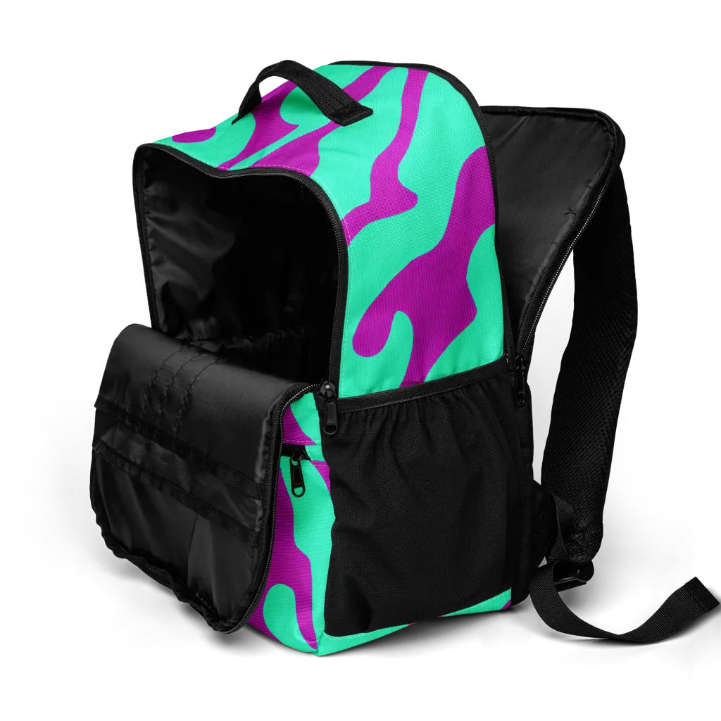 Aqua Voltage on Utility Backpack — Product details 2