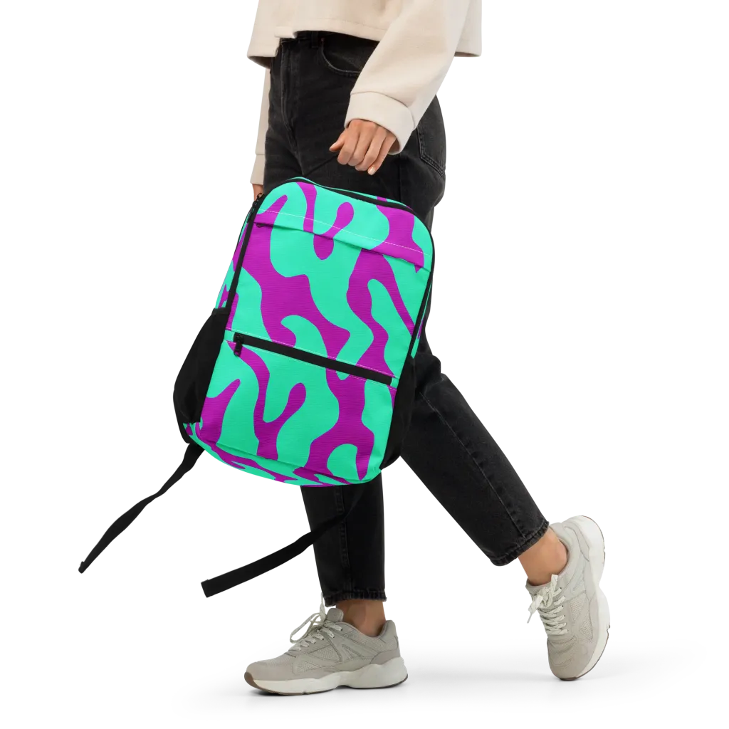 Aqua Voltage on Utility Backpack — Front