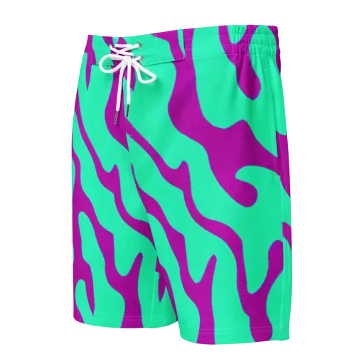 Aqua Voltage on a Men's Board Shorts